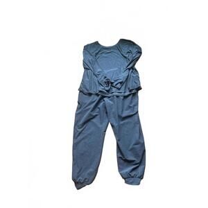 Beyond Yoga Women's 2-Piece Activewear Set - Navy, Size 1X